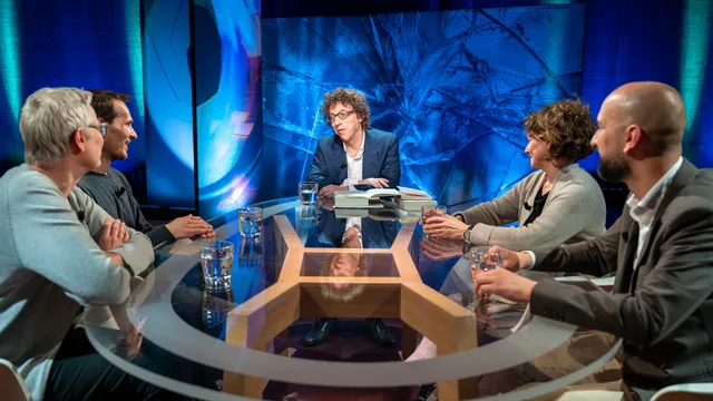 Opname van Het filosofisch kwintet tijdens de Nacht van de Filosofie 2025