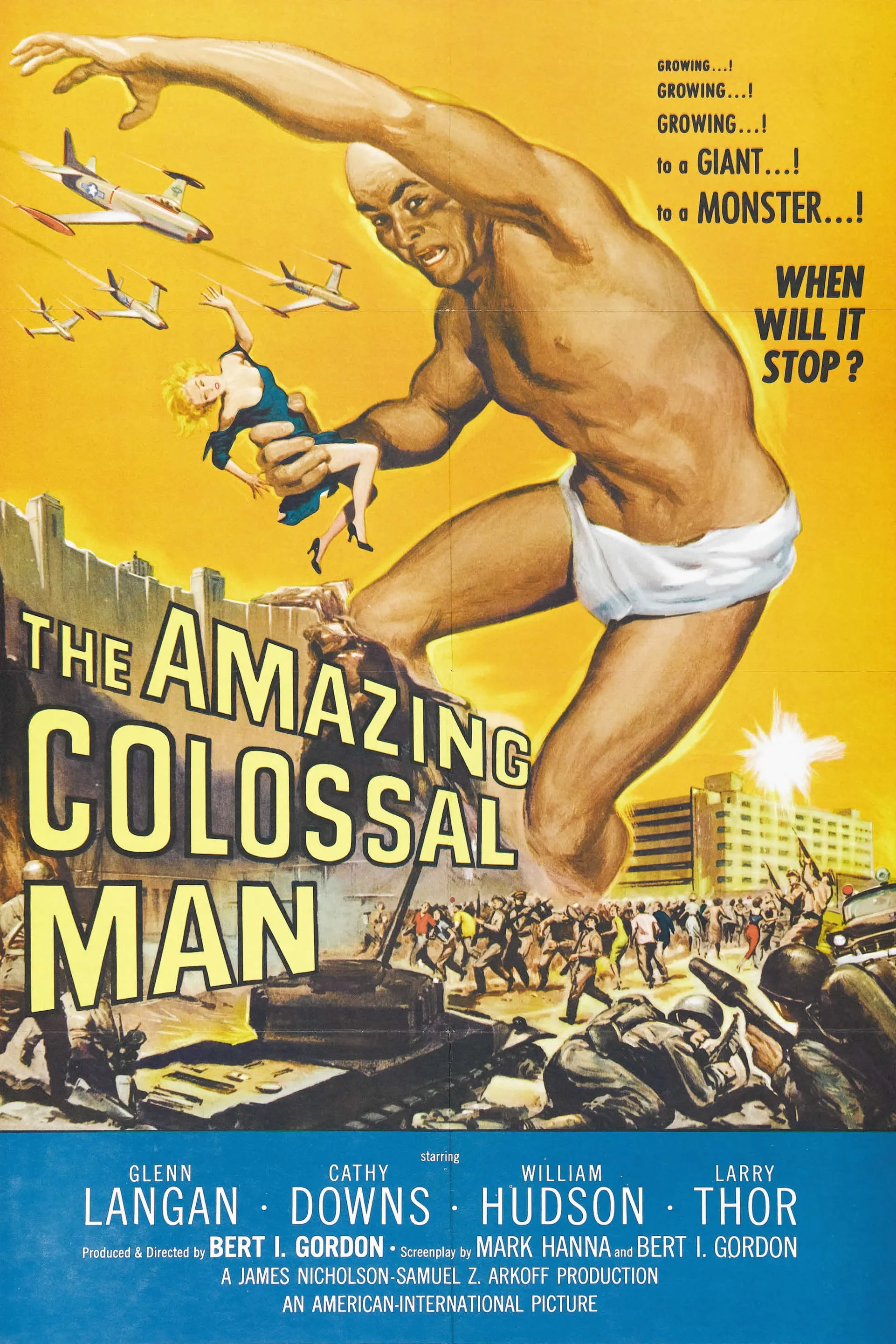 The Amazing Colossal Man poster