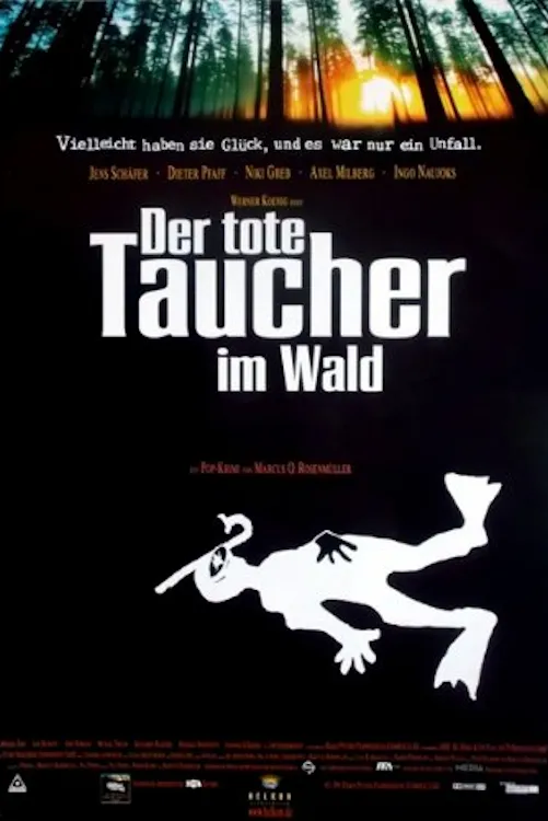 Der tote Taucher im Wald poster
