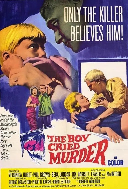 The Boy Cried Murder poster