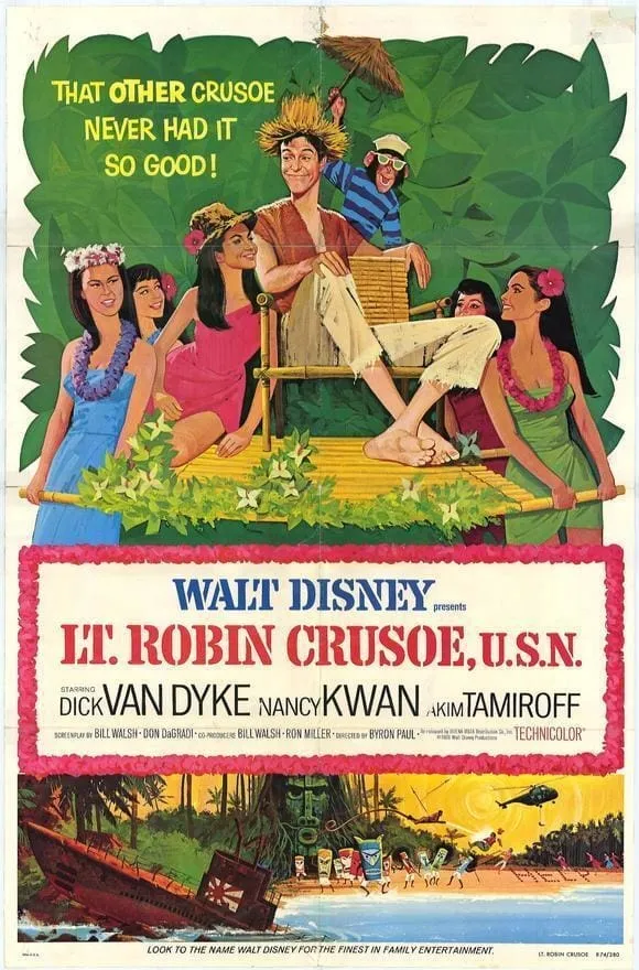 Lt. Robin Crusoe, U.S.N. poster