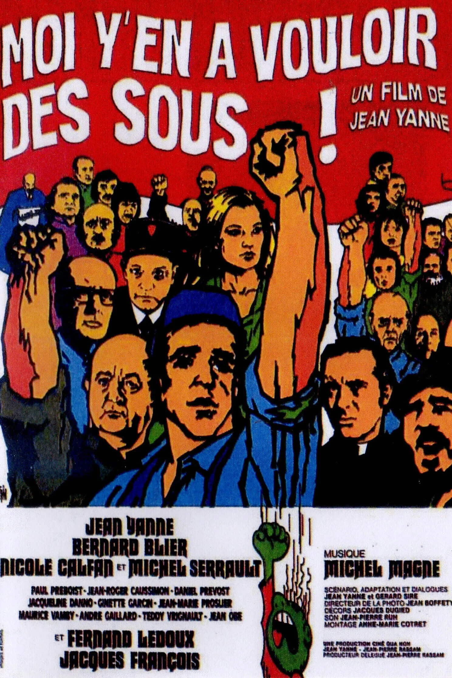 Moi y en a vouloir des sous poster