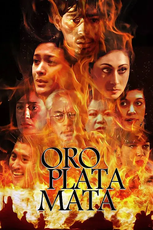 Oro plata mata poster