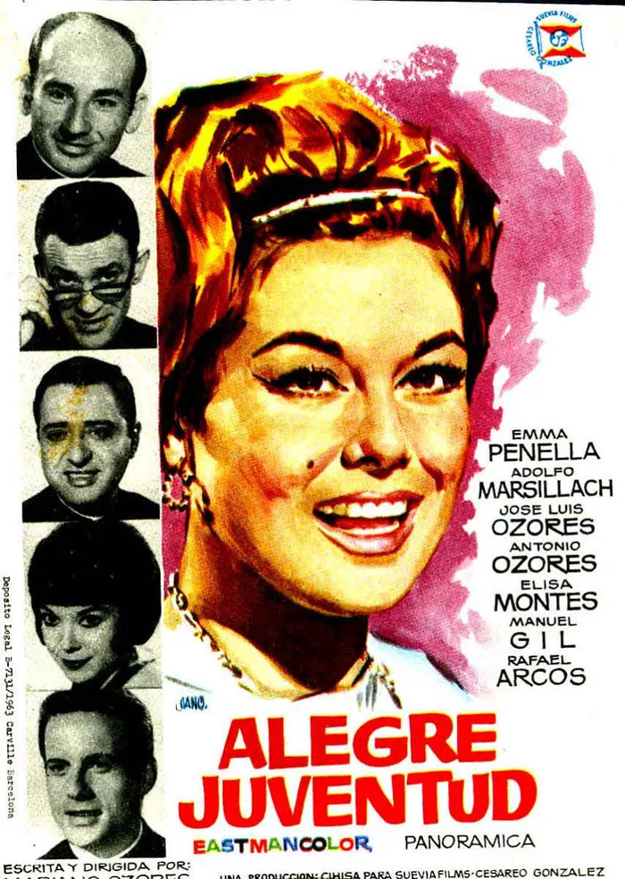 Alegre juventud poster