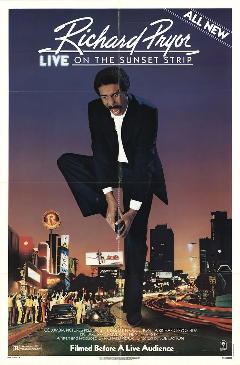 Richard Pryor Live on the Sunset Strip poster