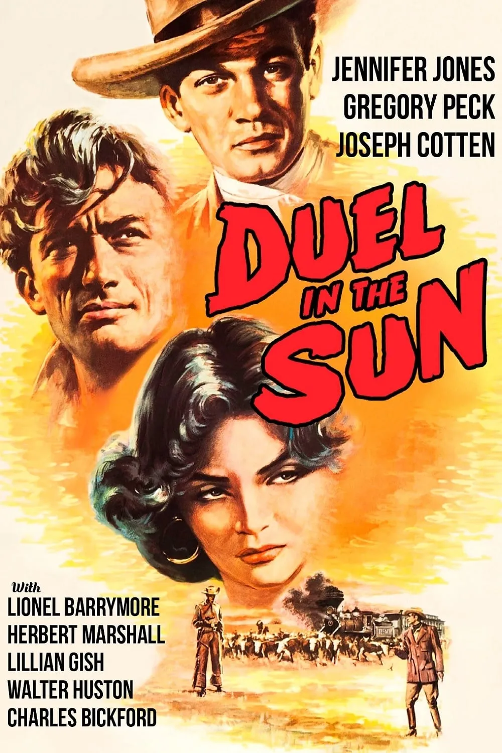Duel in the Sun poster
