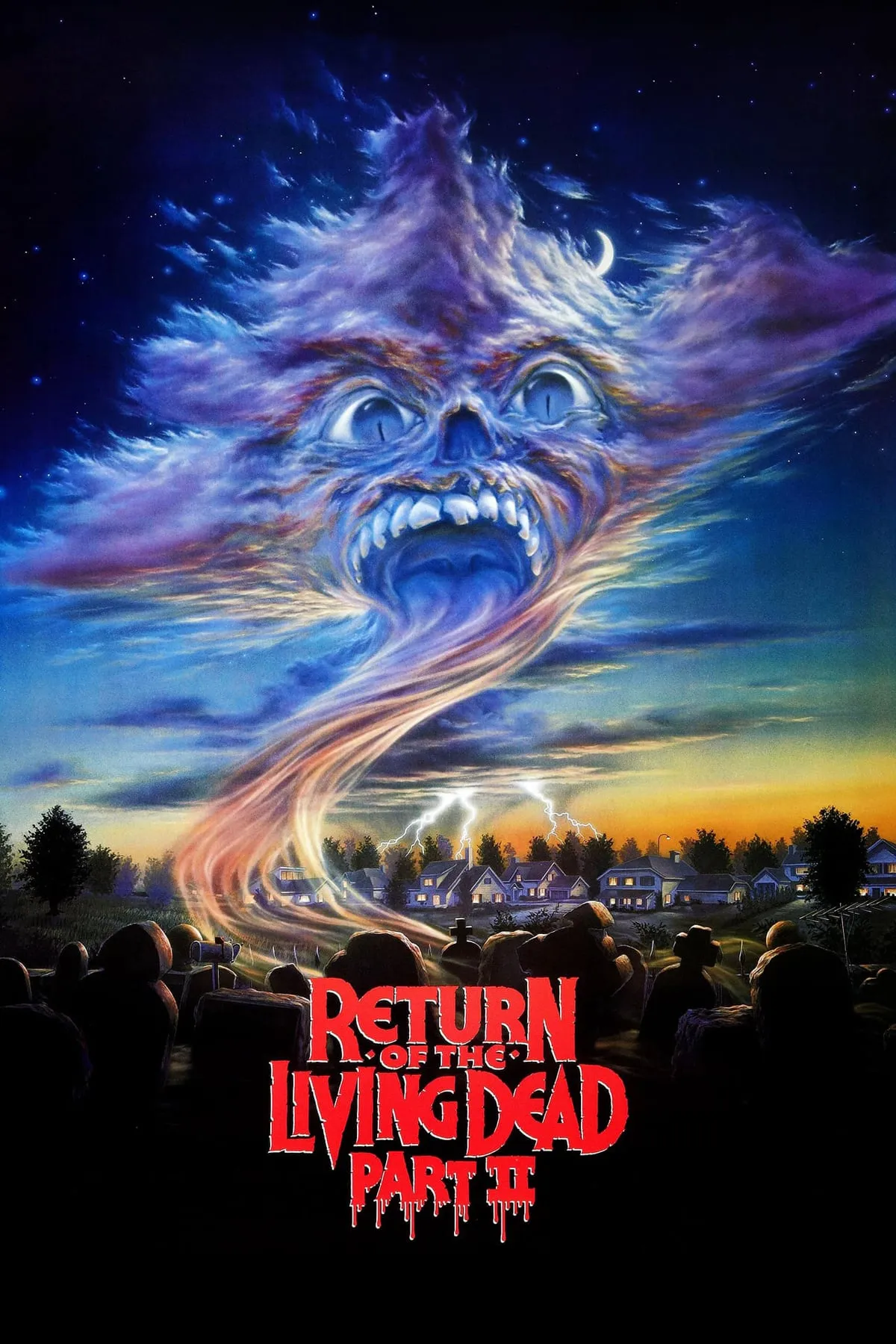 Return of the living dead II poster