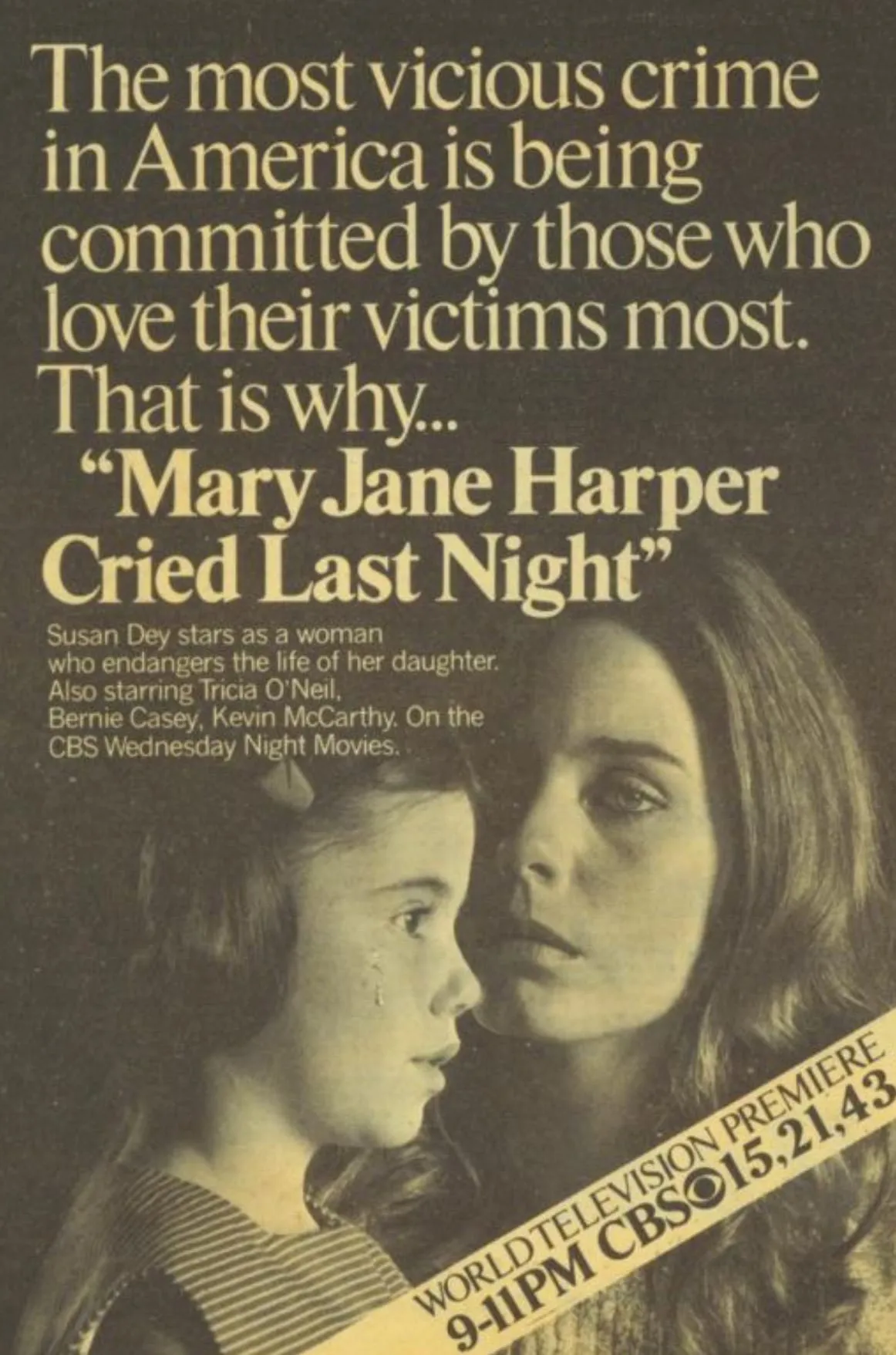 Mary Jane Harper Cried Last Night poster
