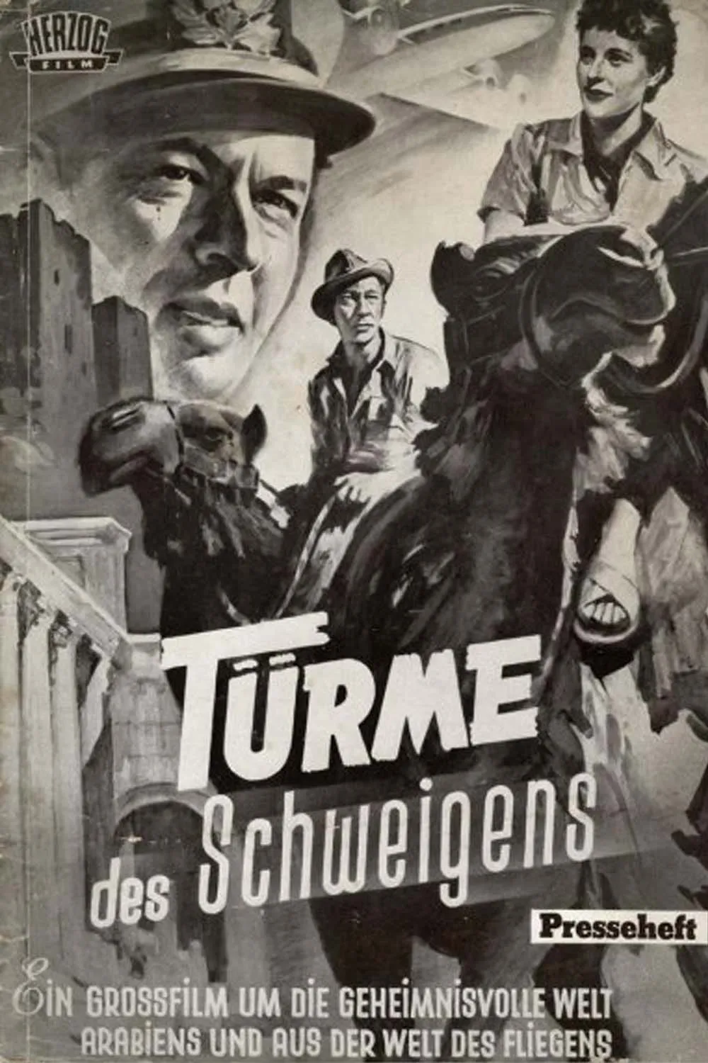 Der Turm des Schweigens poster