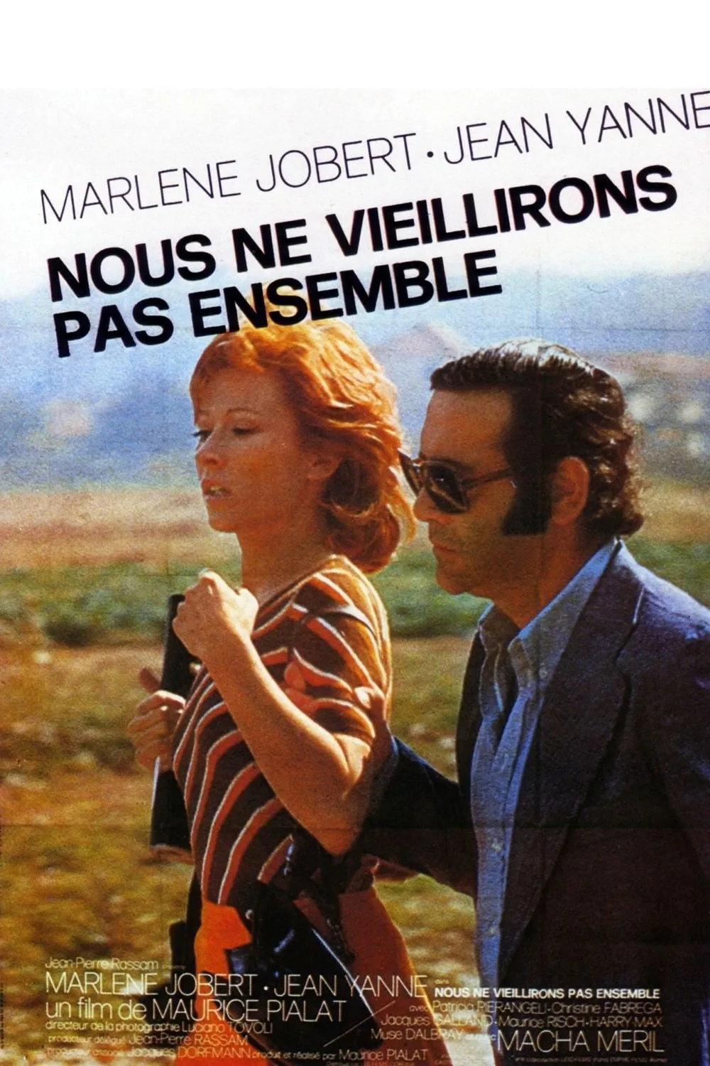 Nous ne vieillirons pas ensemble poster