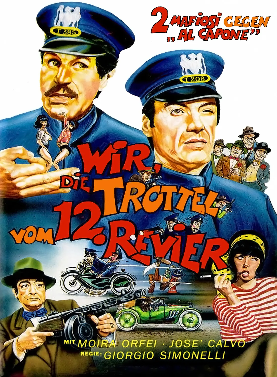 Due mafiosi contra Al Capone poster