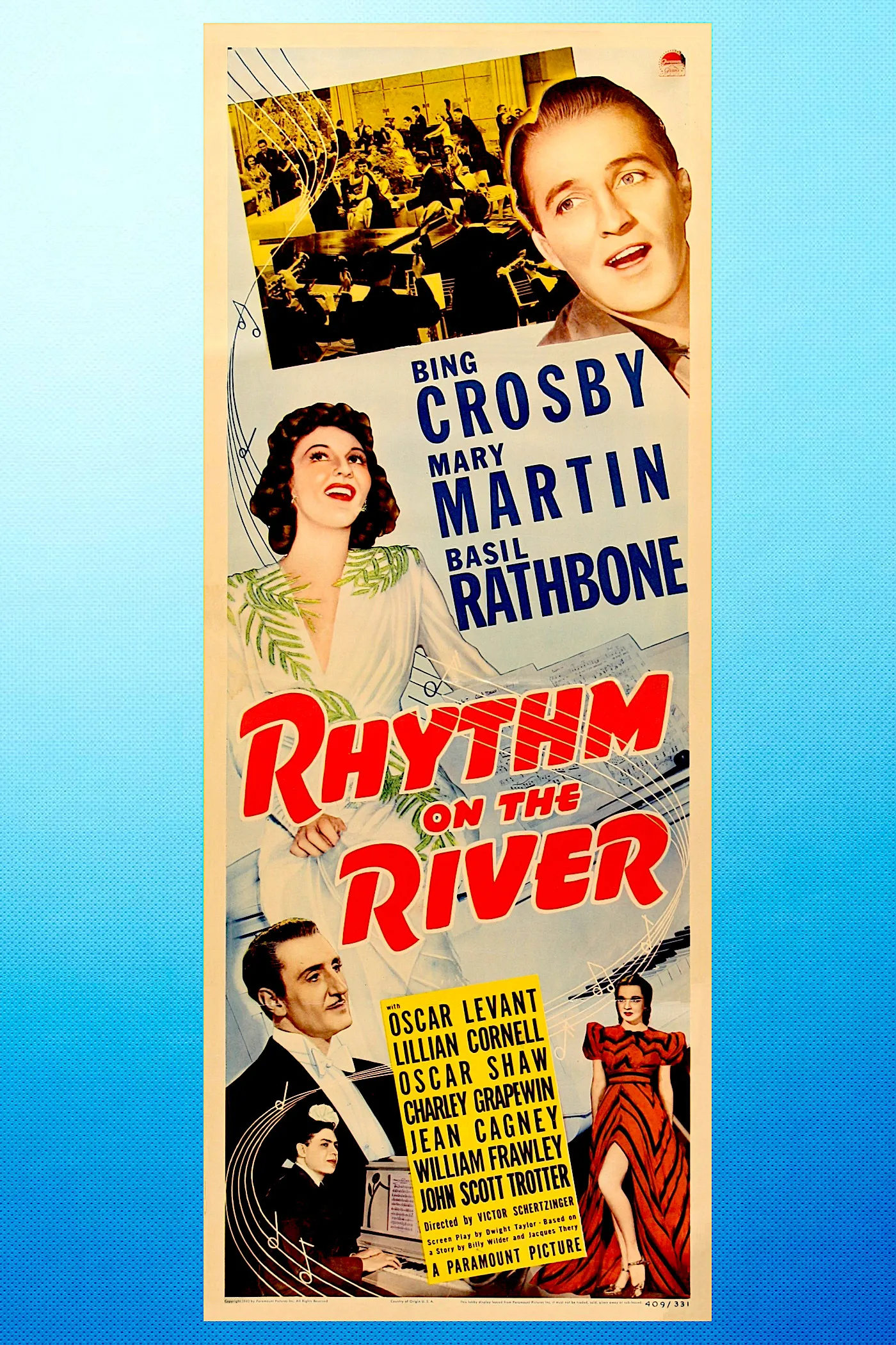 Rhythm on the River poster