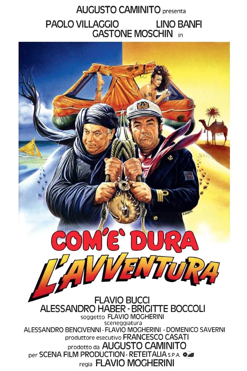 Come è dura l'avventura poster