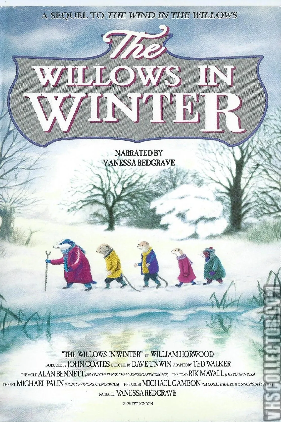 The willows in winter poster