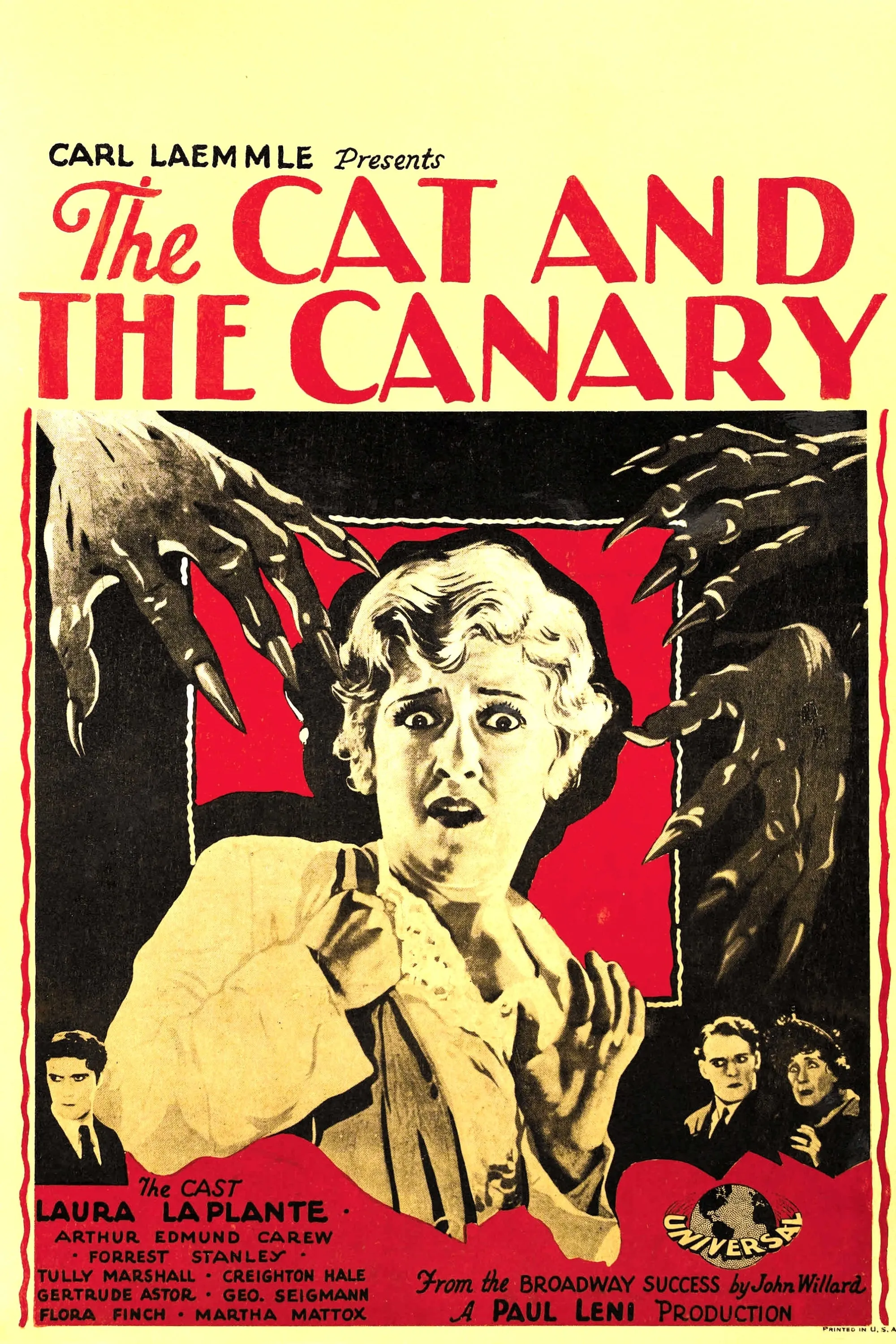 The Cat and the Canary poster