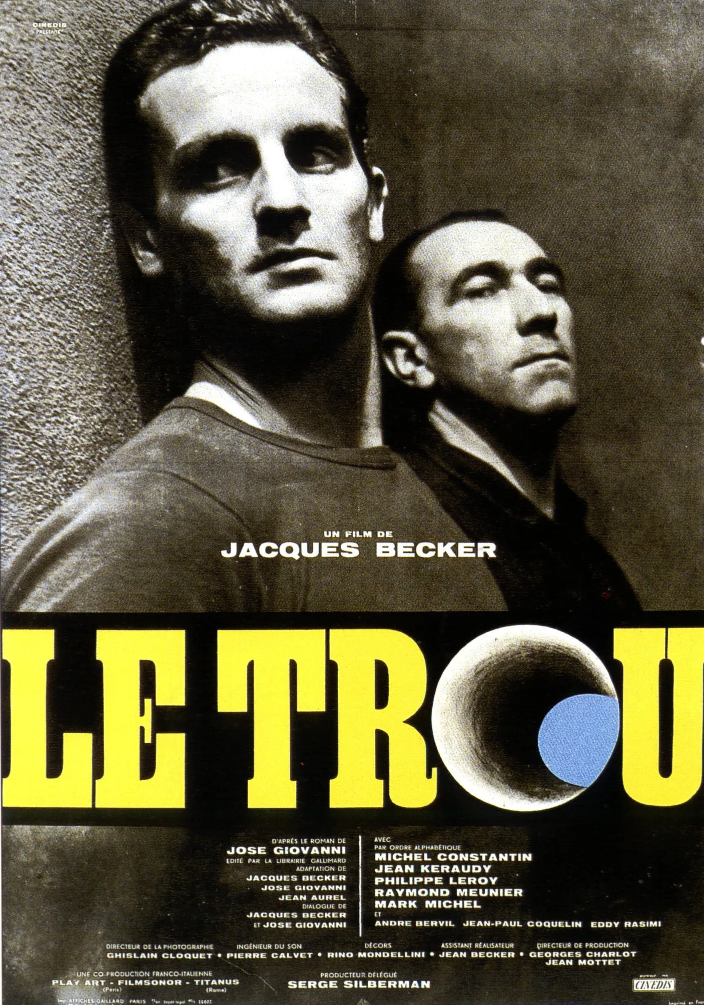 Le trou poster
