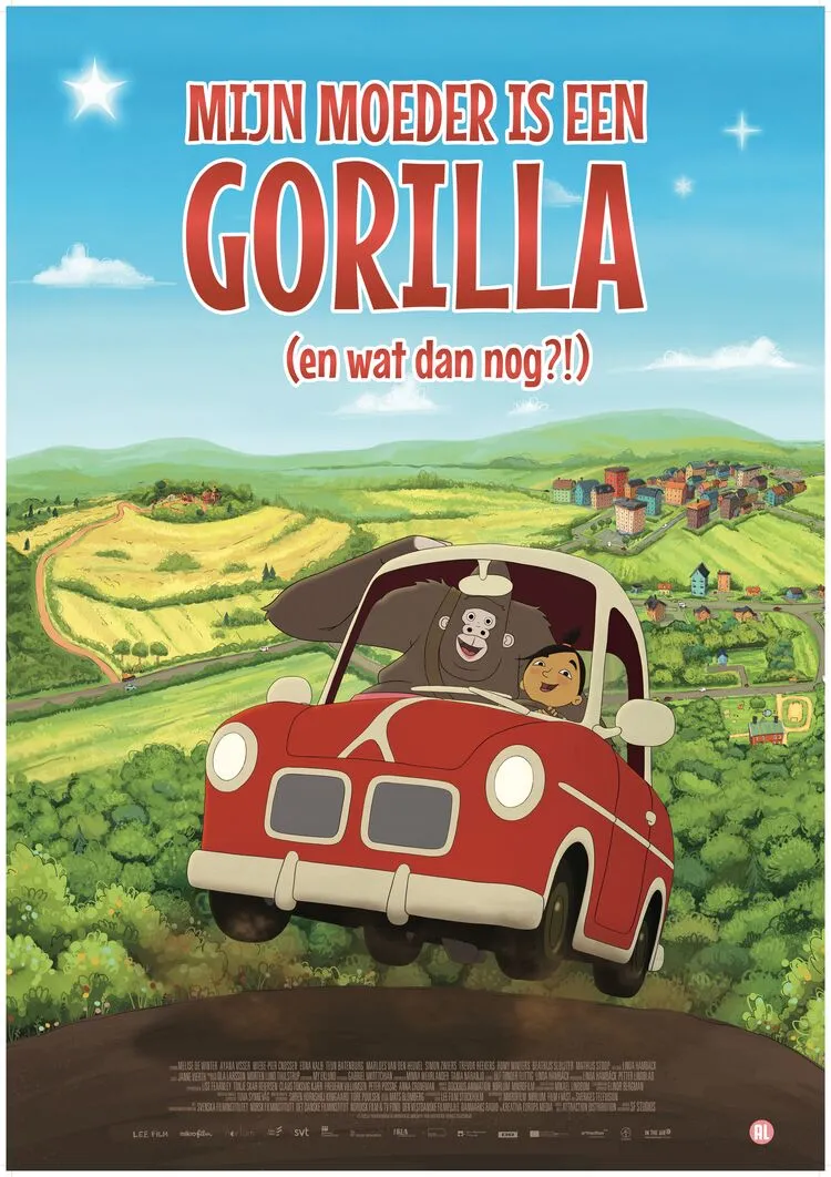 Mijn moeder is een Gorilla poster