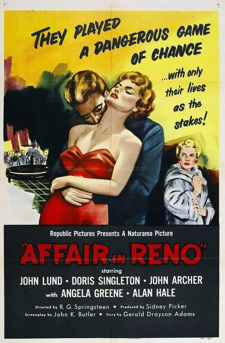 Affair in Reno poster
