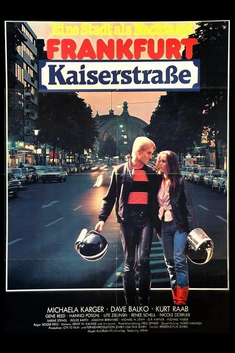 Frankfurt Kaiserstraße poster