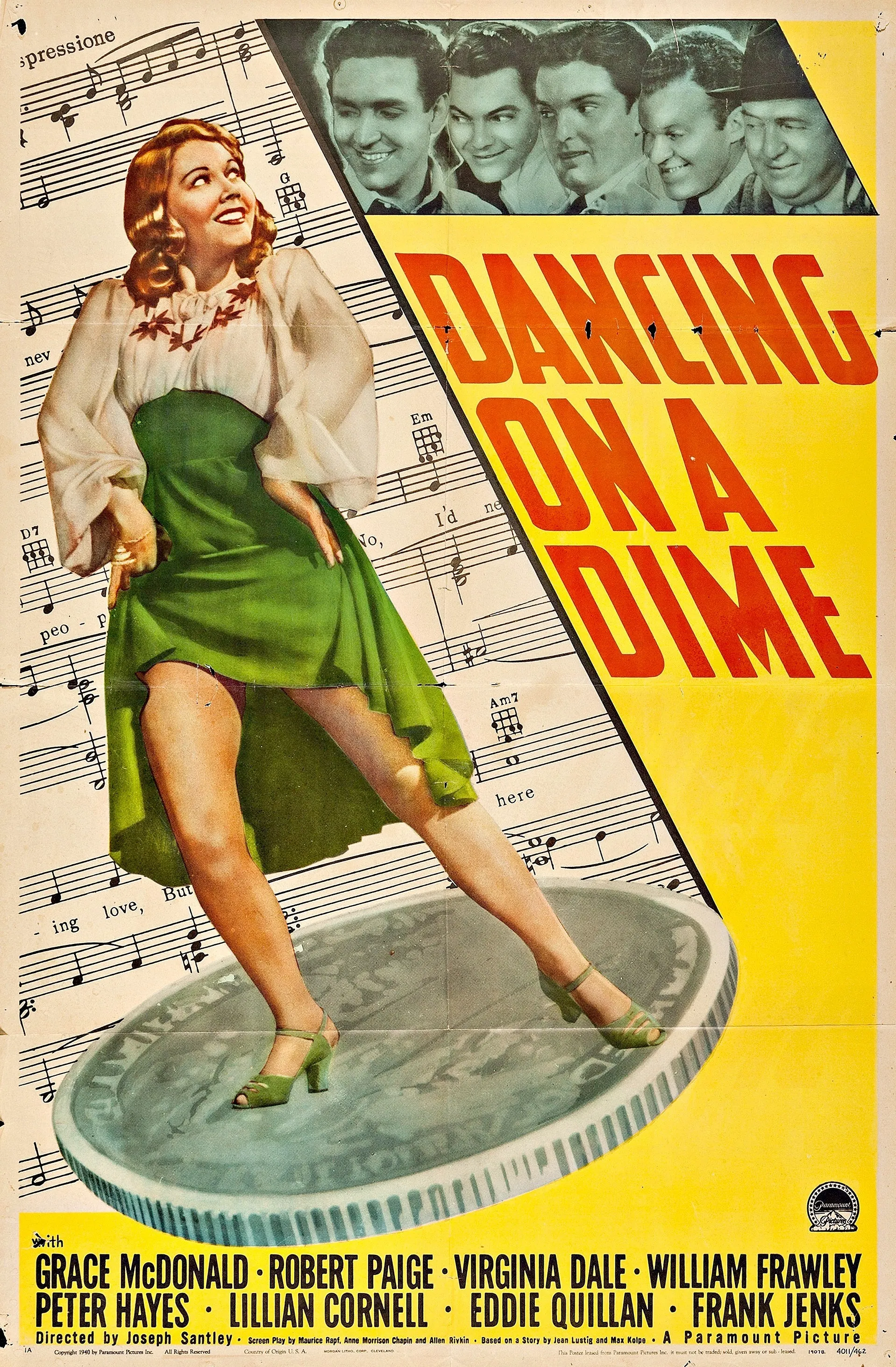 Dancing on a Dime poster