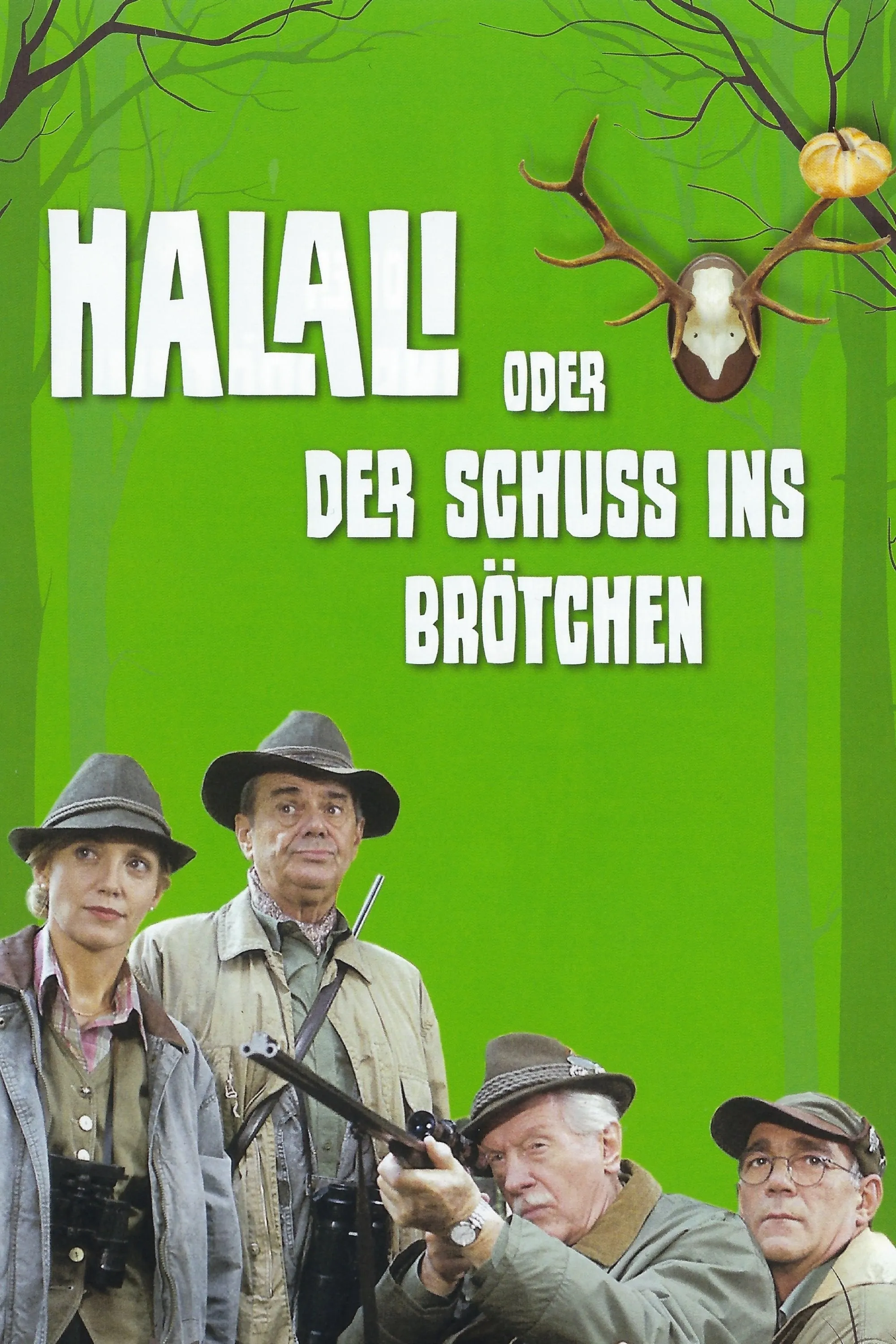 Halali, oder der Schuß ins Brötchen poster