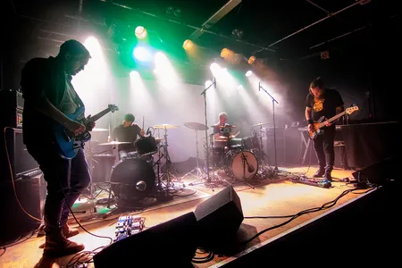 Jam sessie Mt Echo en Bismut