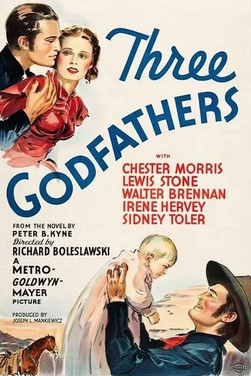 Three godfathers poster
