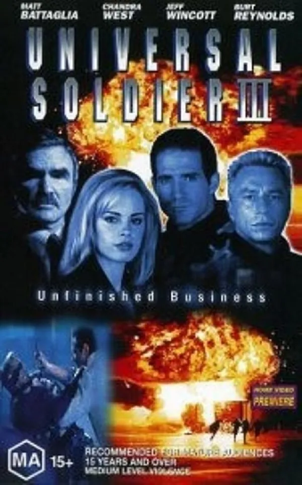 Universal Soldier III: Unfinished Business poster