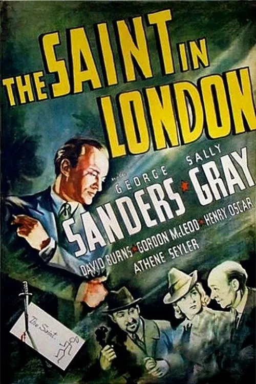 The Saint in London poster