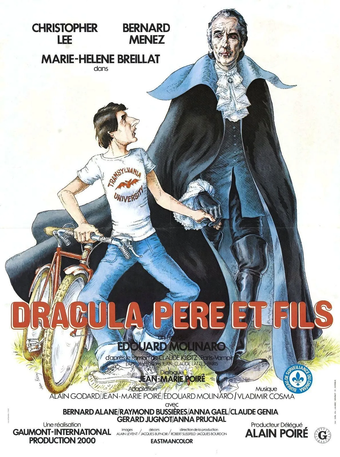 Dracula père et fils poster