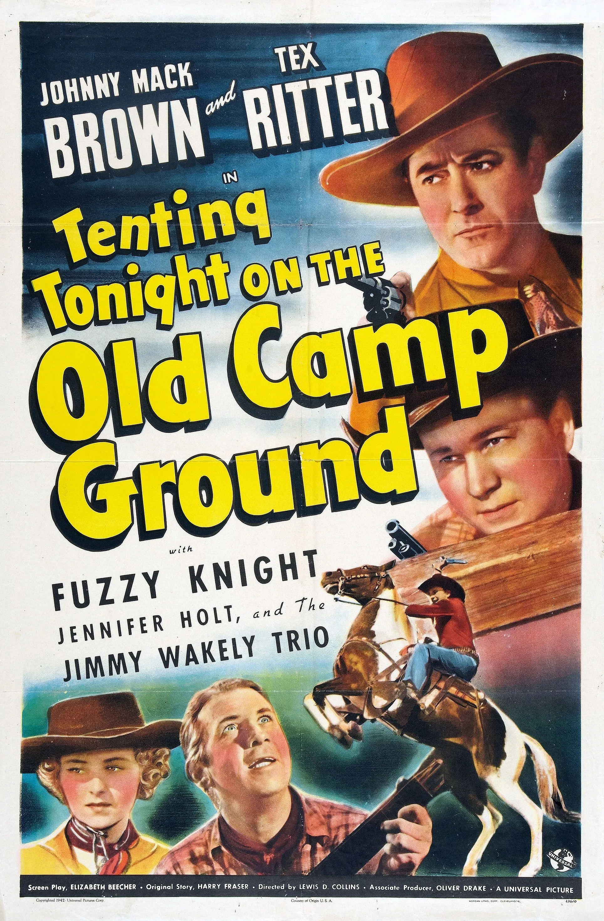 Tenting Tonight on the Old Camp Ground poster