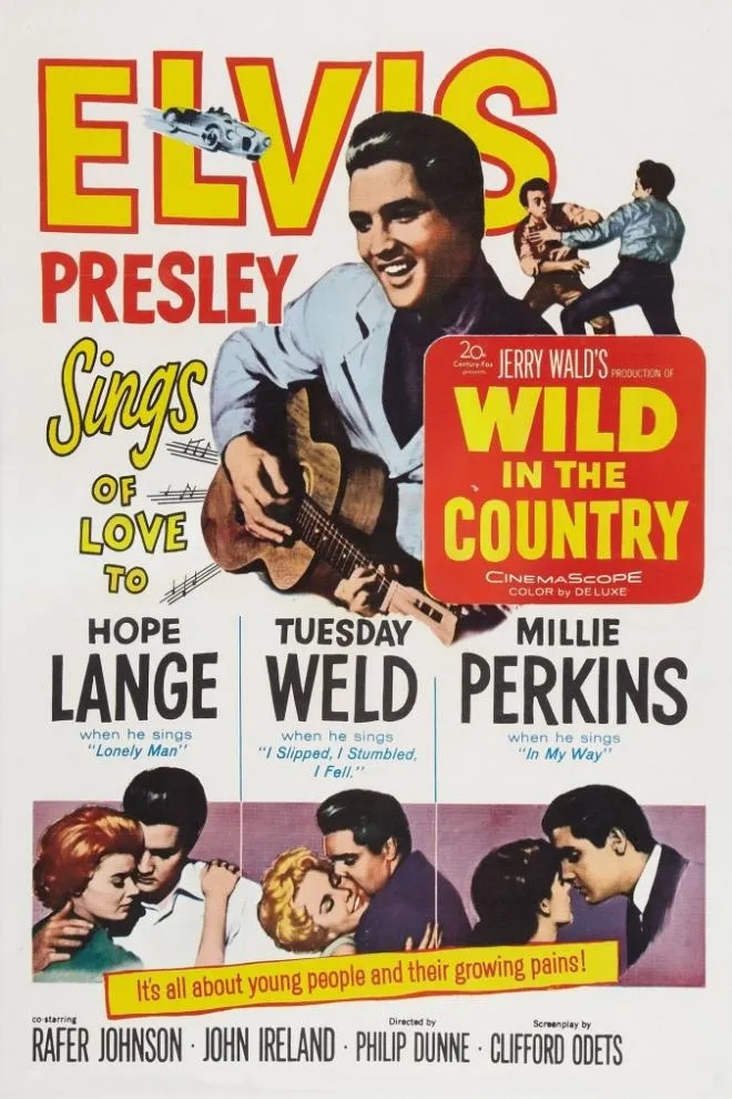 Wild in the Country poster