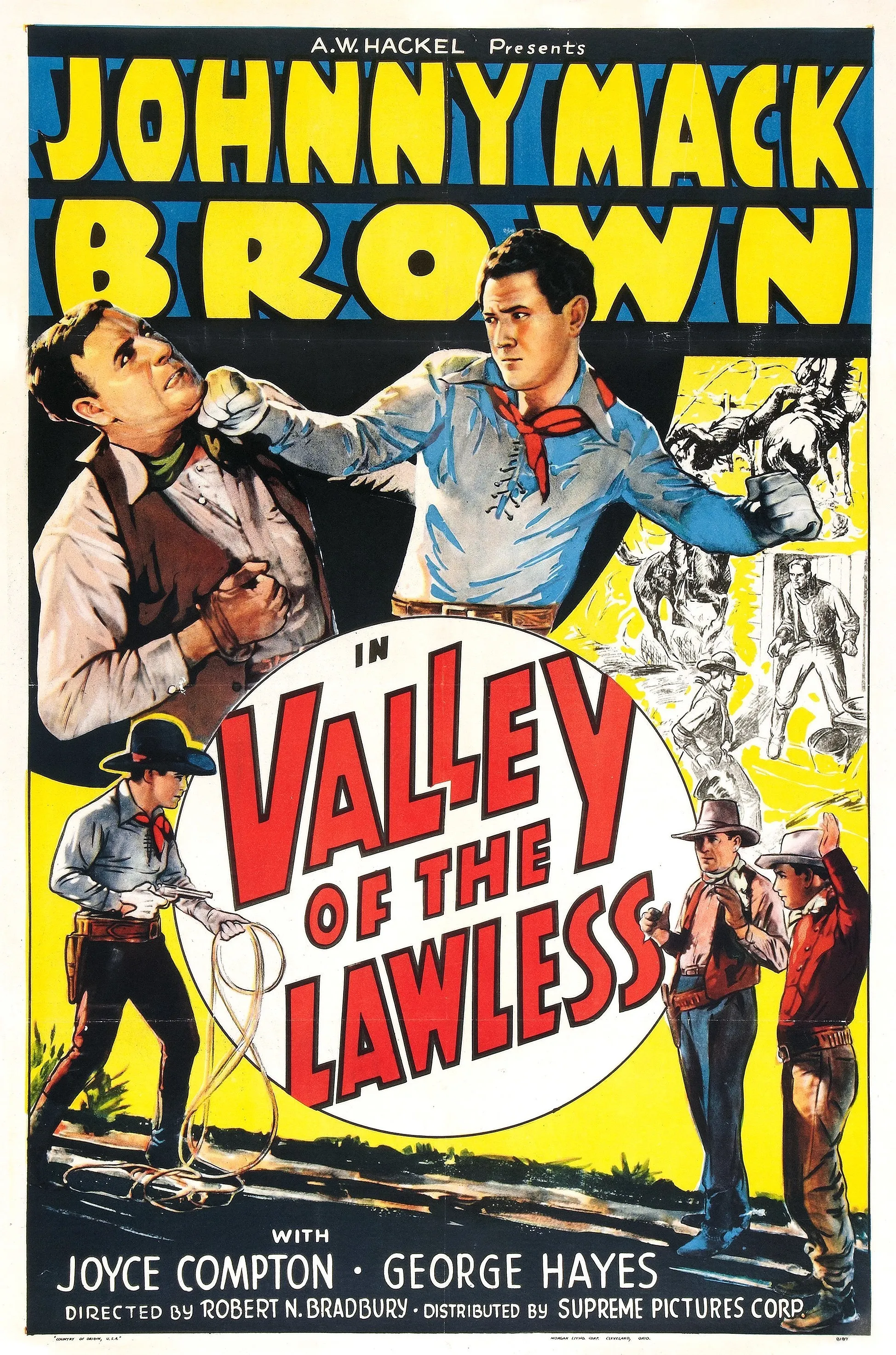 Valley of the Lawless poster