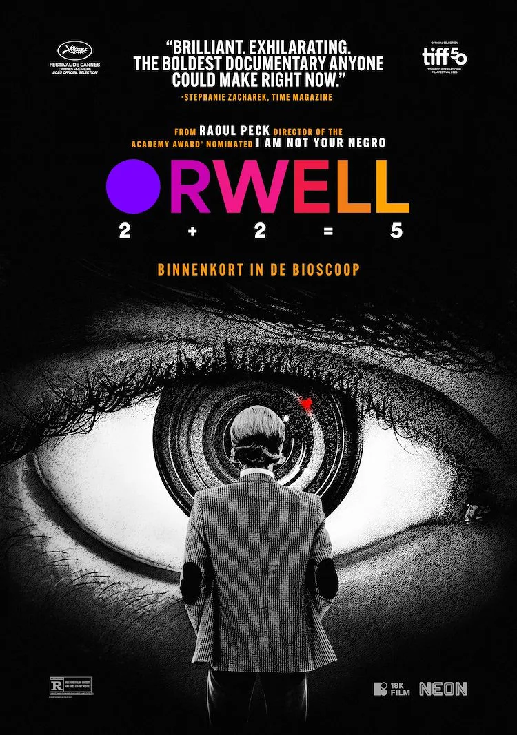 Orwell: 2+2=5 poster