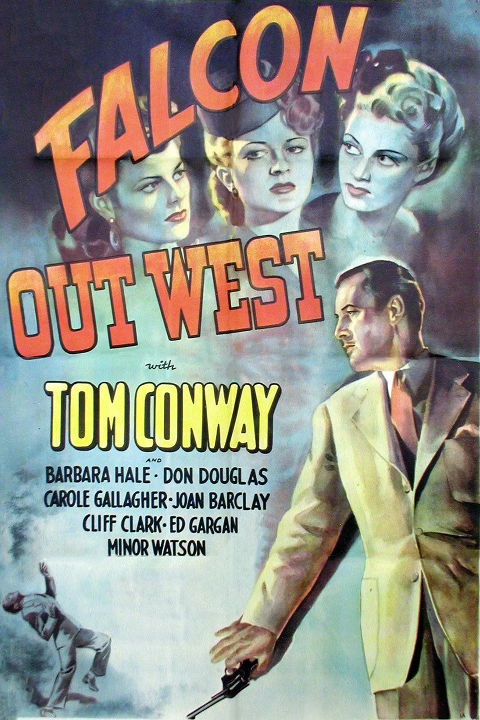 The Falcon Out West poster