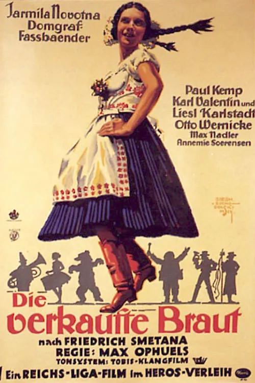 Die Verkaufte Braut poster