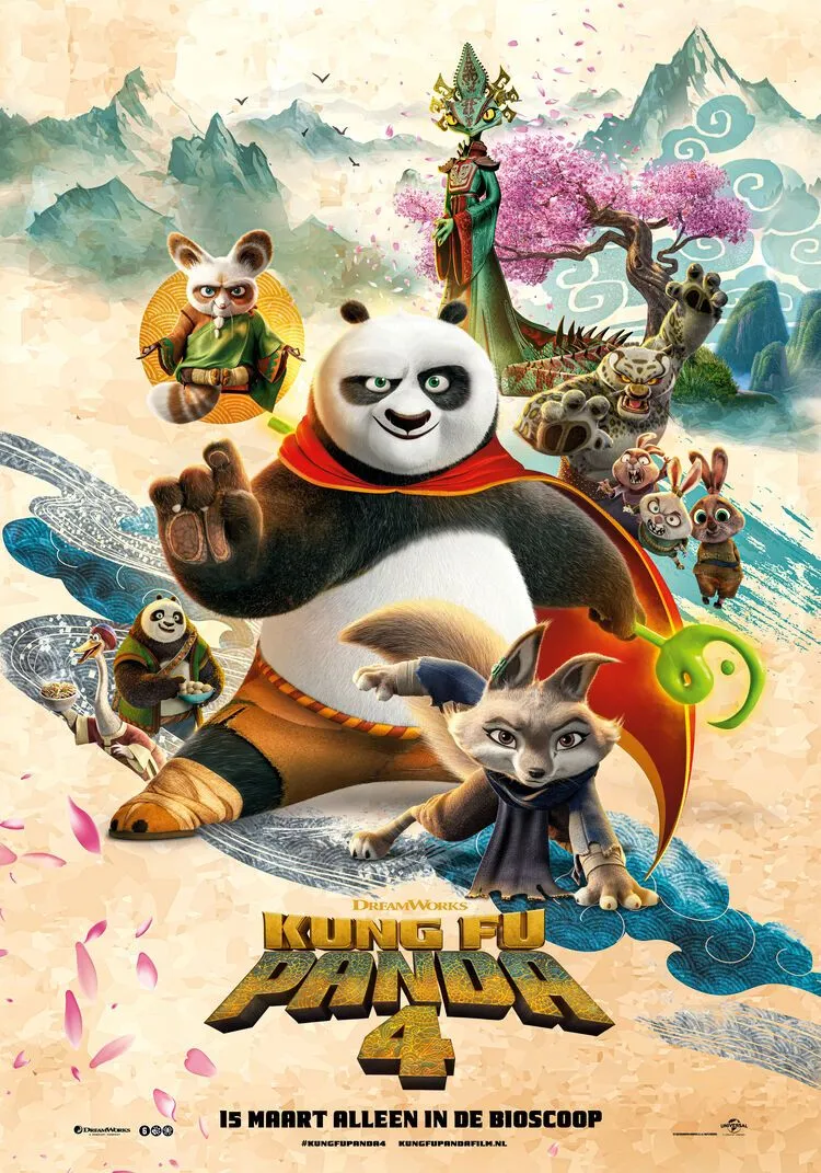 Kung Fu Panda 4 poster