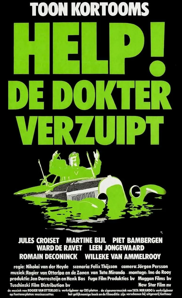 Help, de dokter verzuipt! poster
