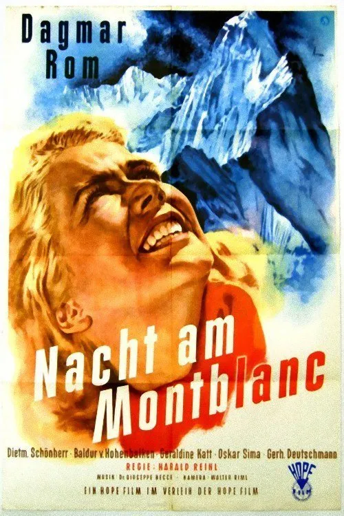 Weiße Hölle Mont Blanc poster