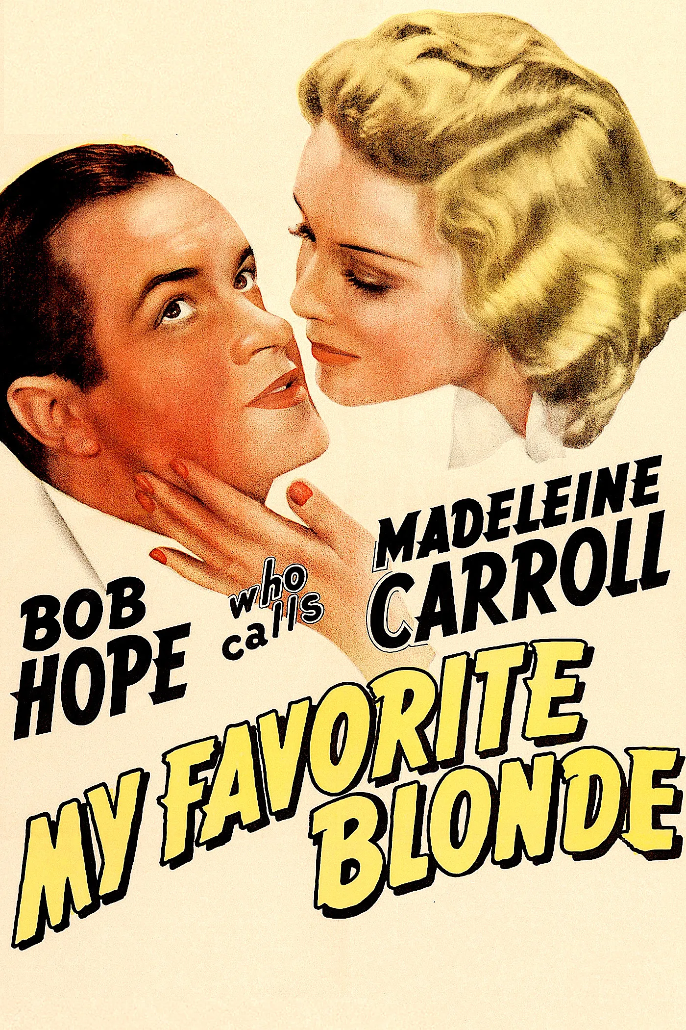 My Favorite Blonde poster