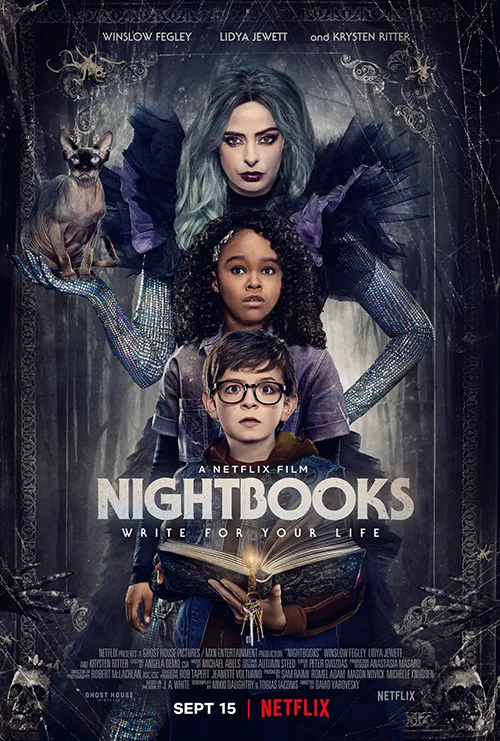 Nightbooks poster