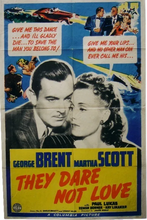 They Dare Not Love poster