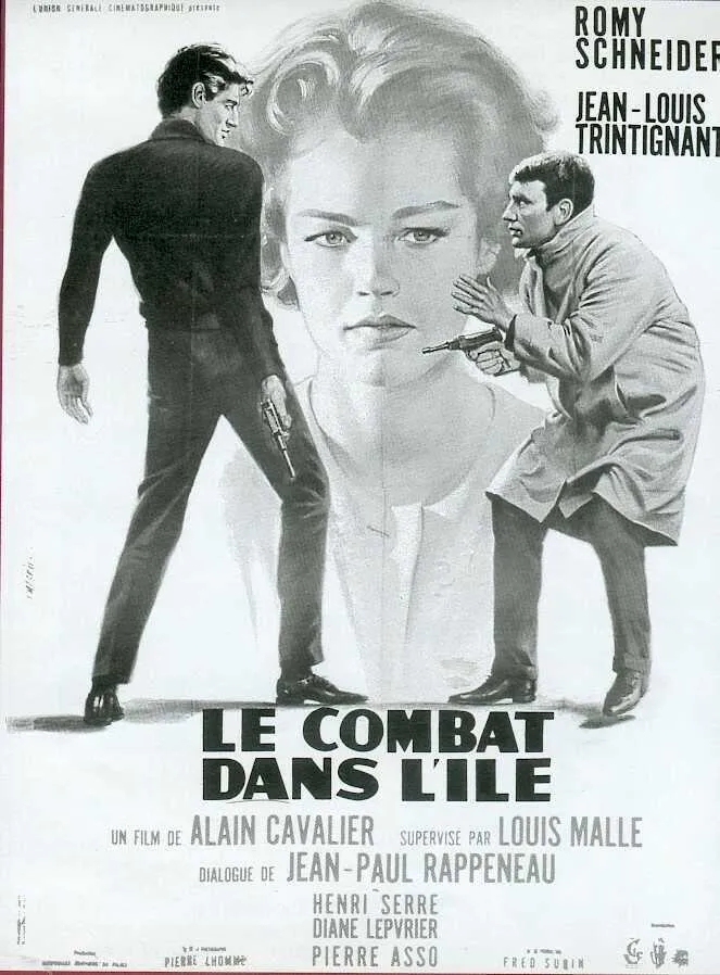 Le combat dans l'île poster