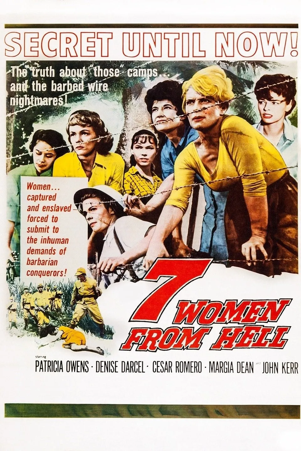Seven Women From Hell poster