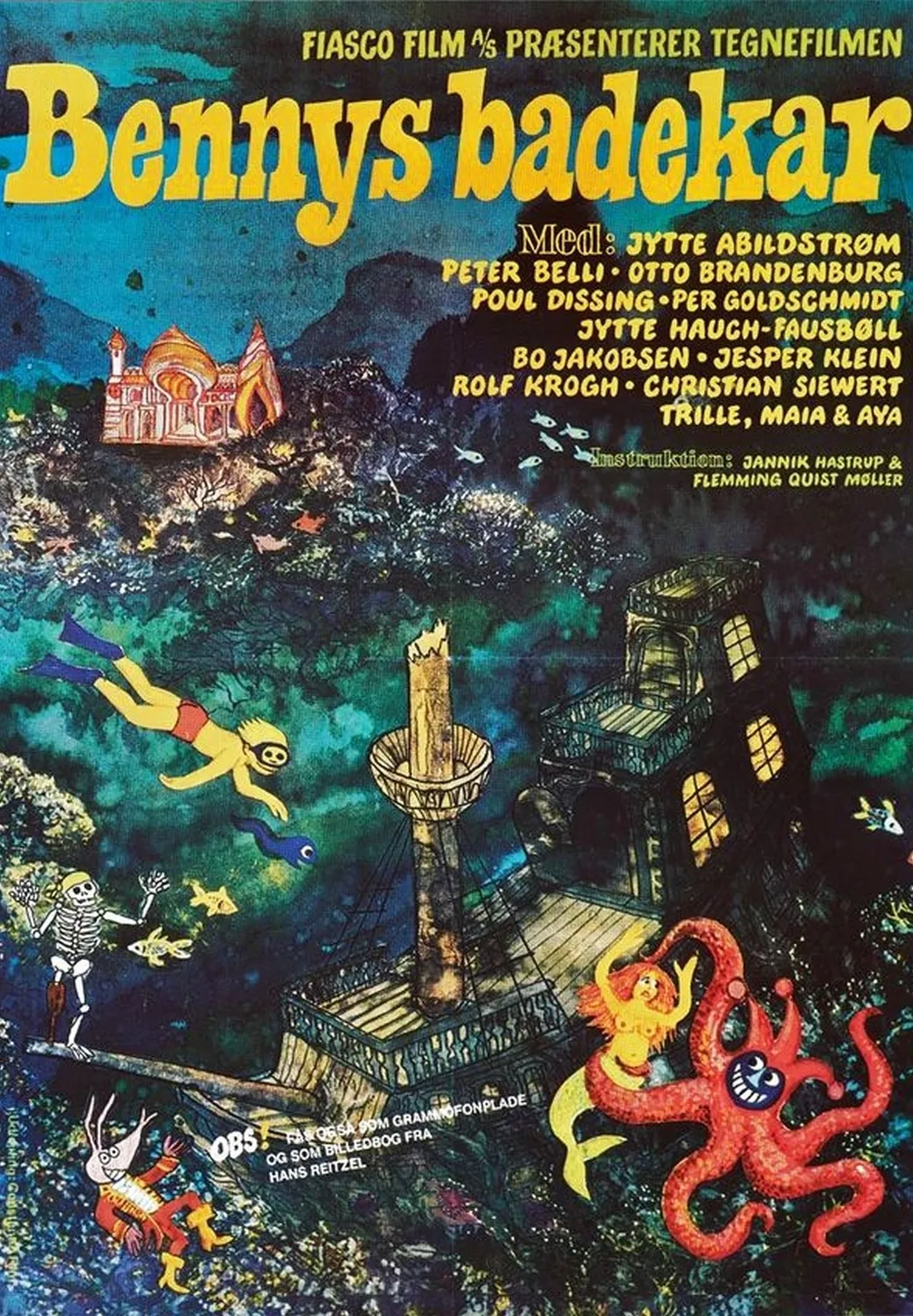 Benny's badkuip poster