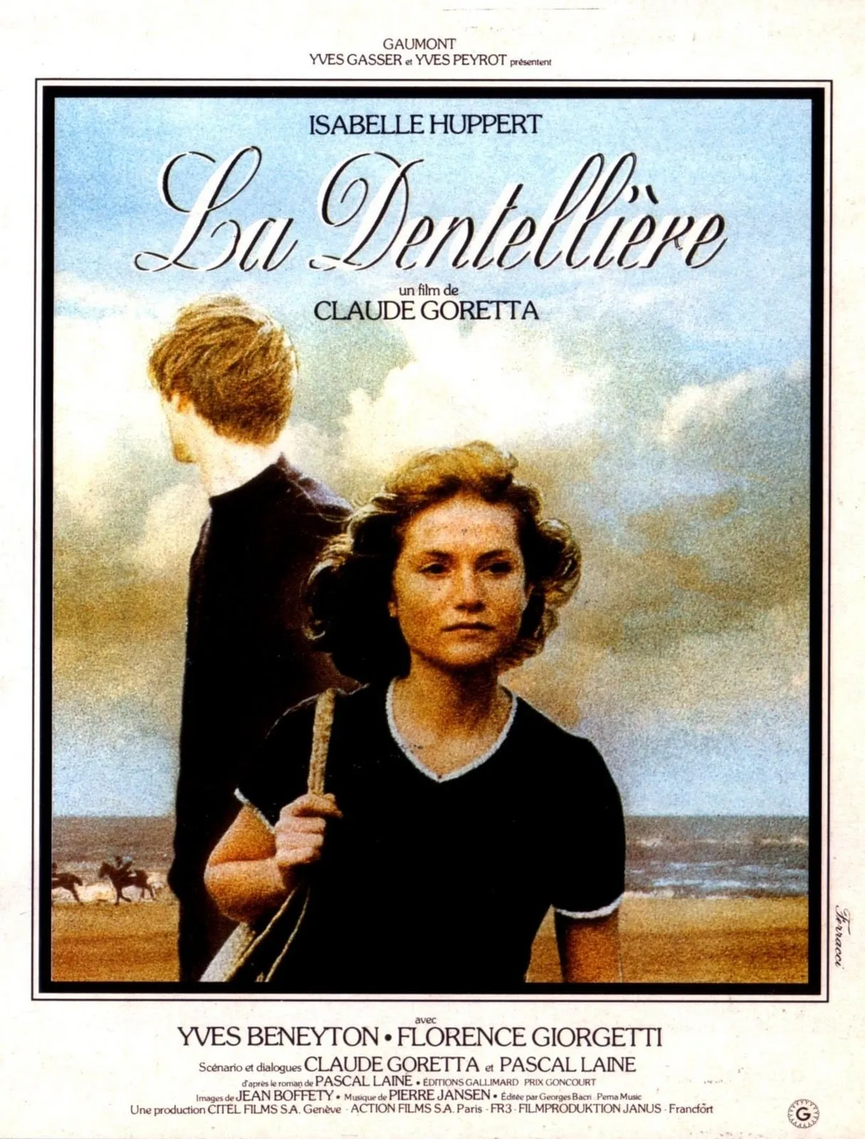 La dentellière poster