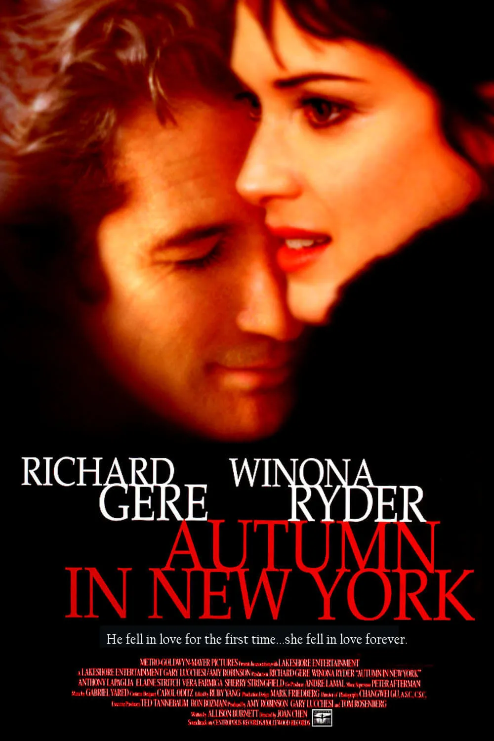 Autumn in New York poster