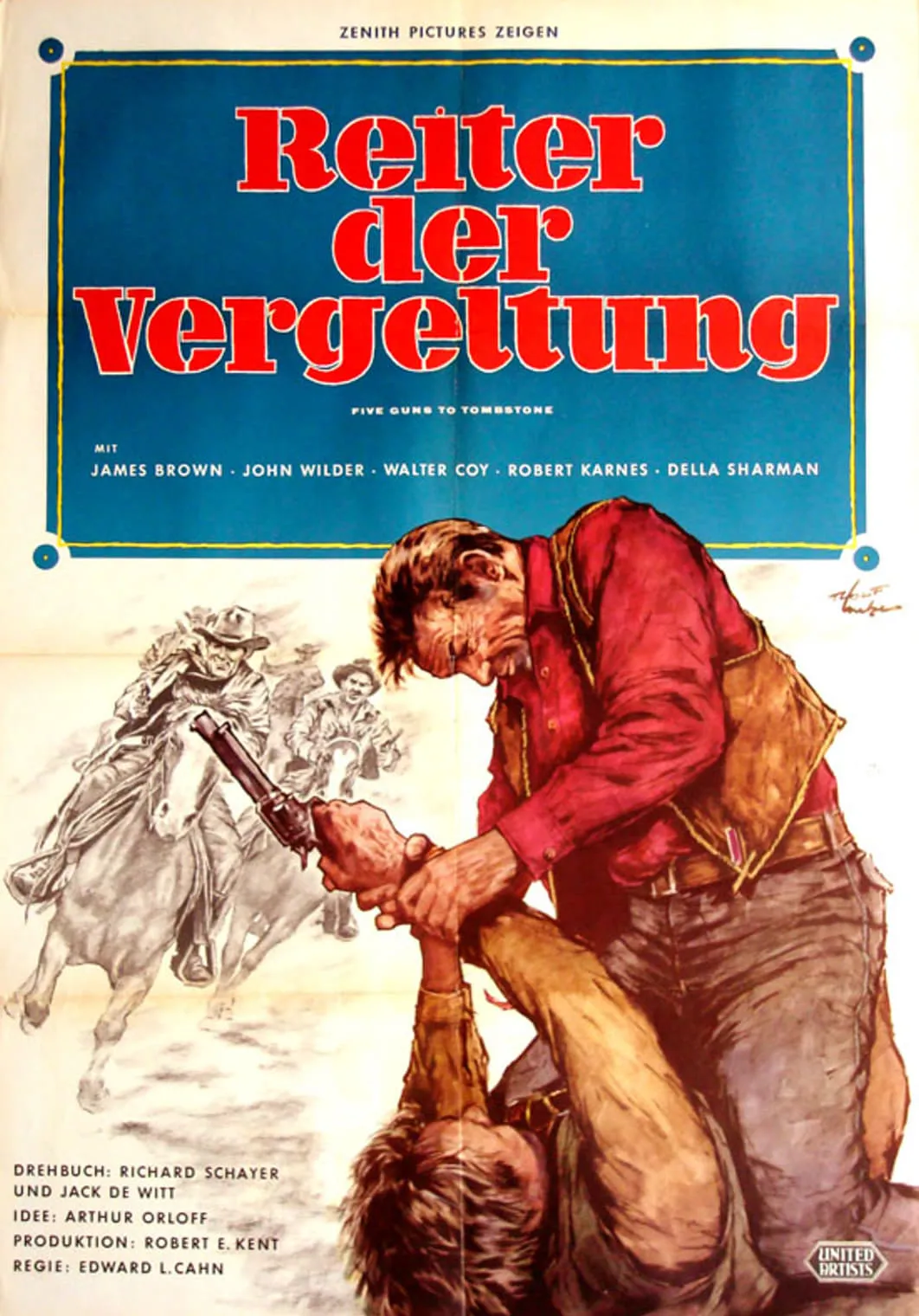 Five Guns to Tombstone poster