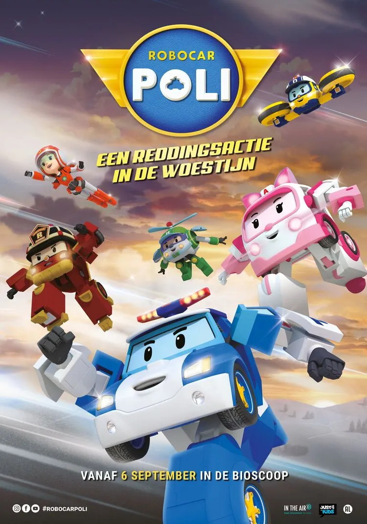 Robocar Poli 2 – Een reddingsactie in de woestijn poster
