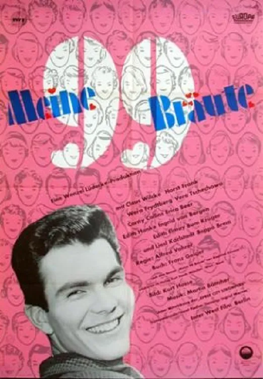 Meine 99 Bräute poster